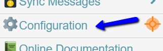 Configuration Button